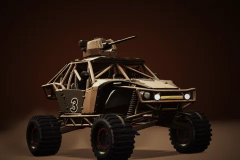 Warthog, gun buggy